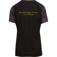 LST371 Ladies' CamoHex Colorblock T-Shirt