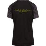 LST371 Ladies' CamoHex Colorblock T-Shirt