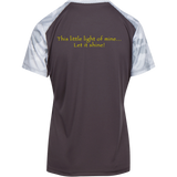 LST371 Ladies' CamoHex Colorblock T-Shirt