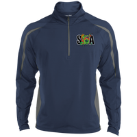 ST851 Men's Sport Wicking Colorblock 1/2 Zip