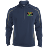 ST851 Men's Sport Wicking Colorblock 1/2 Zip