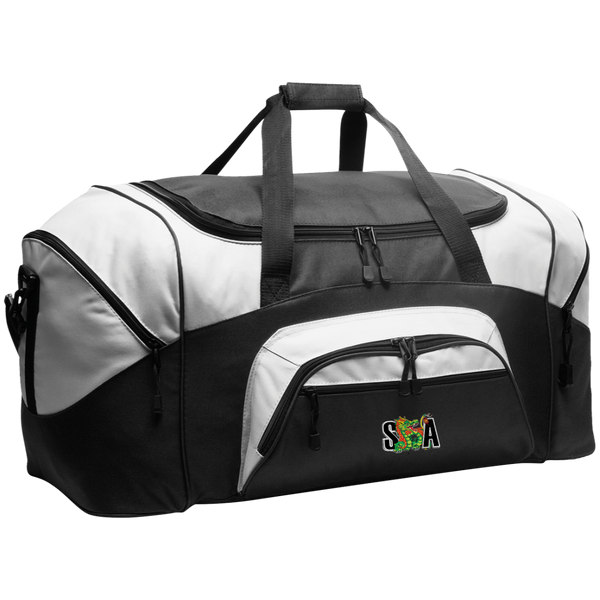 BG99 Port & Co. Colorblock Sport Duffel