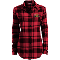 LW668 Ladies' Plaid Flannel Tunic