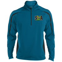 ST851 Men's Sport Wicking Colorblock 1/2 Zip