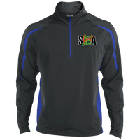 ST851 Men's Sport Wicking Colorblock 1/2 Zip